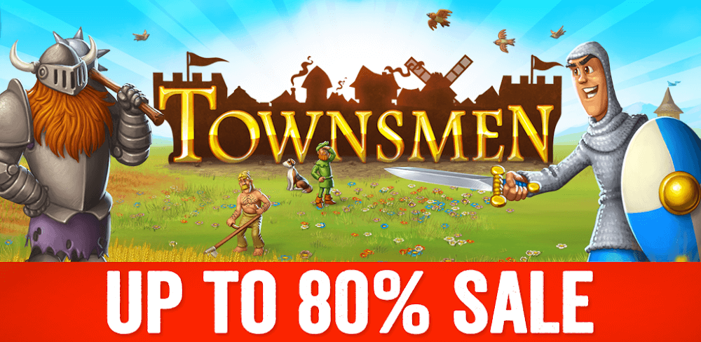 Townsmen Premium v1.14.8 MOD APK (Unlimited Money)