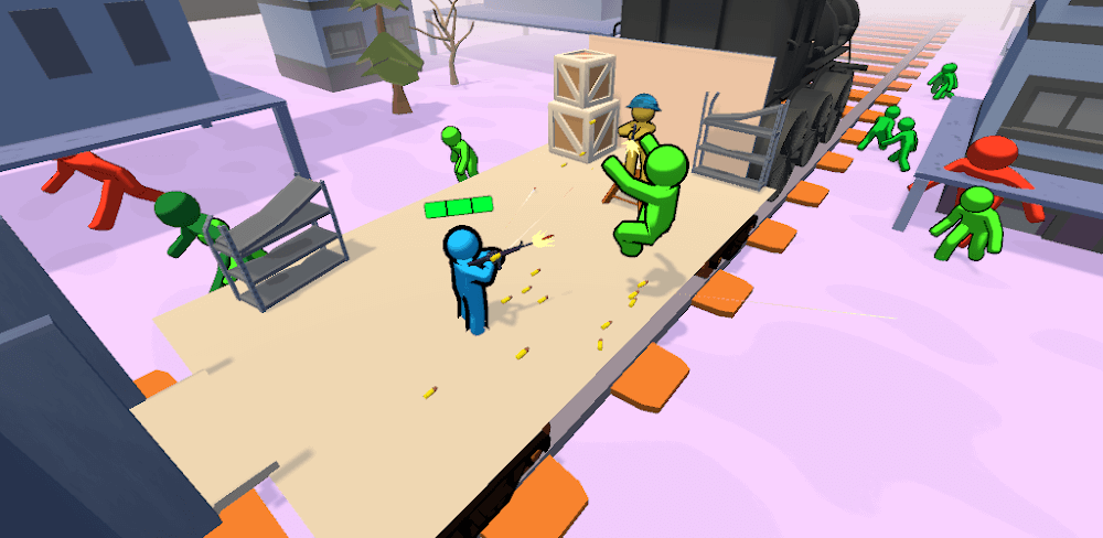 Train Defense: Zombie Survival v1.04.38 MOD APK (Unlimited Gems, Gold)