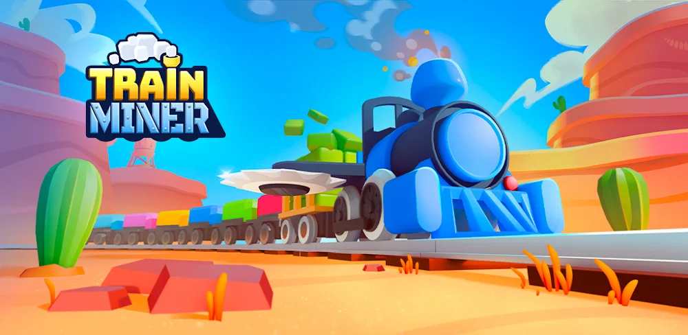 Train Miner: Idle Railway v4.4.1 MOD APK (Unlimited Money, No Ads)