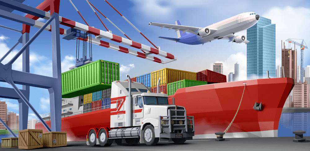 Transport Tycoon Empire v2.17.0 MOD APK (Unlimited Money, No Ads)