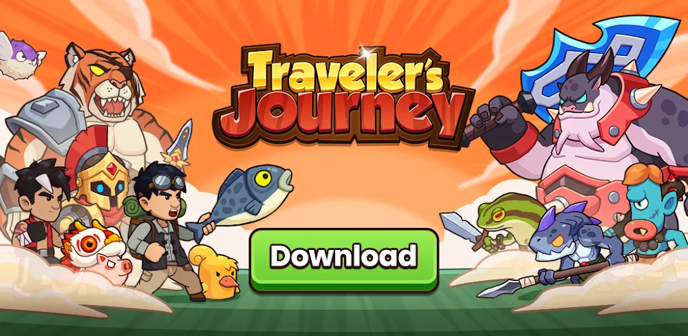 Traveler’s Journey v1.0.5 MOD APK (Menu, Free Purchase, God Mode)