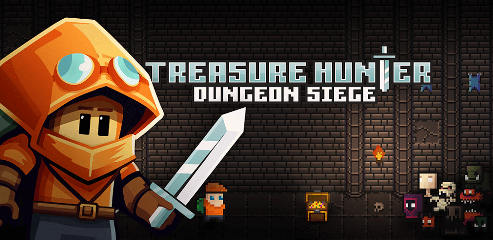 Treasure Hunter: Dungeon Siege v1.0.6 MOD APK (Unlock Abilities, Slow Enemy, No Skill CD)