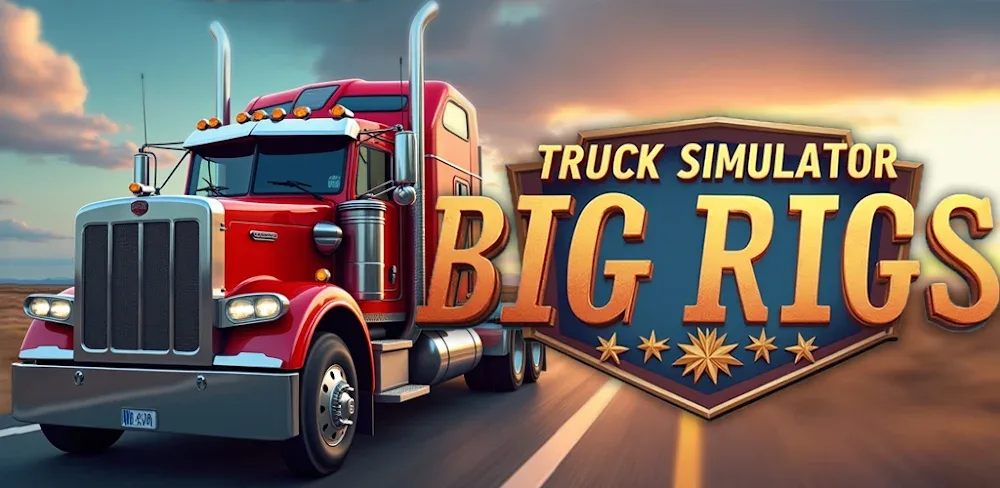 Truck Simulator Big Rigs v1.5.5 MOD APK (Free Purchases, Unlimited Money)