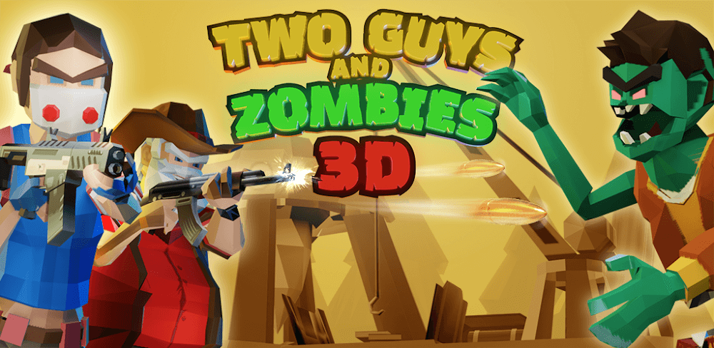 Two Guys & Zombies 3D v0.837 MOD APK (Unlimited Diamonds, All Unlocked)