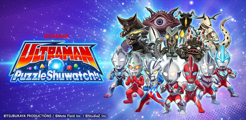 ULTRAMAN Puzzle Shuwatch v1.25.121 MOD APK (Menu, One Hit, High Defenses)