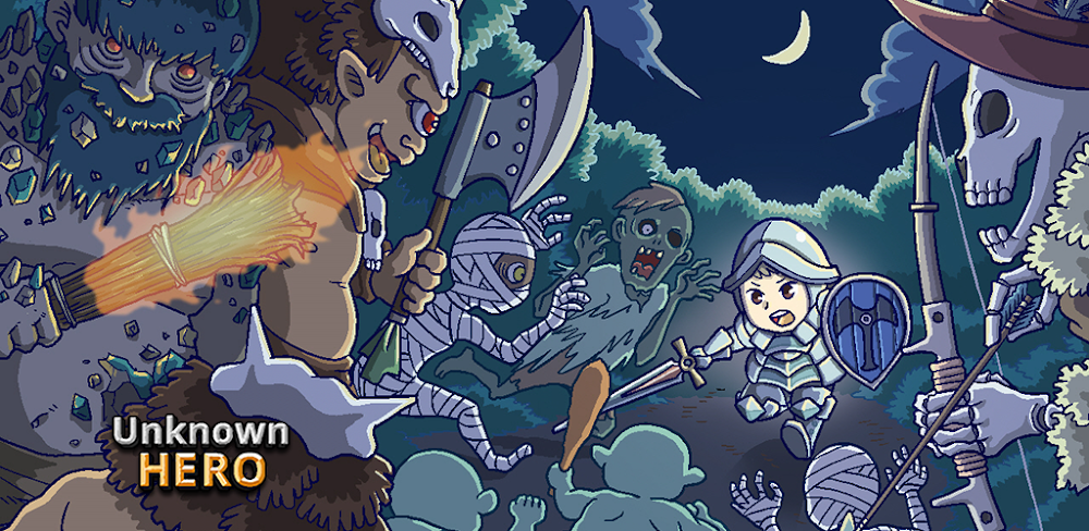 Unknown HERO v3.0.305 MOD APK (No Skill CD/High Damage/God mode)