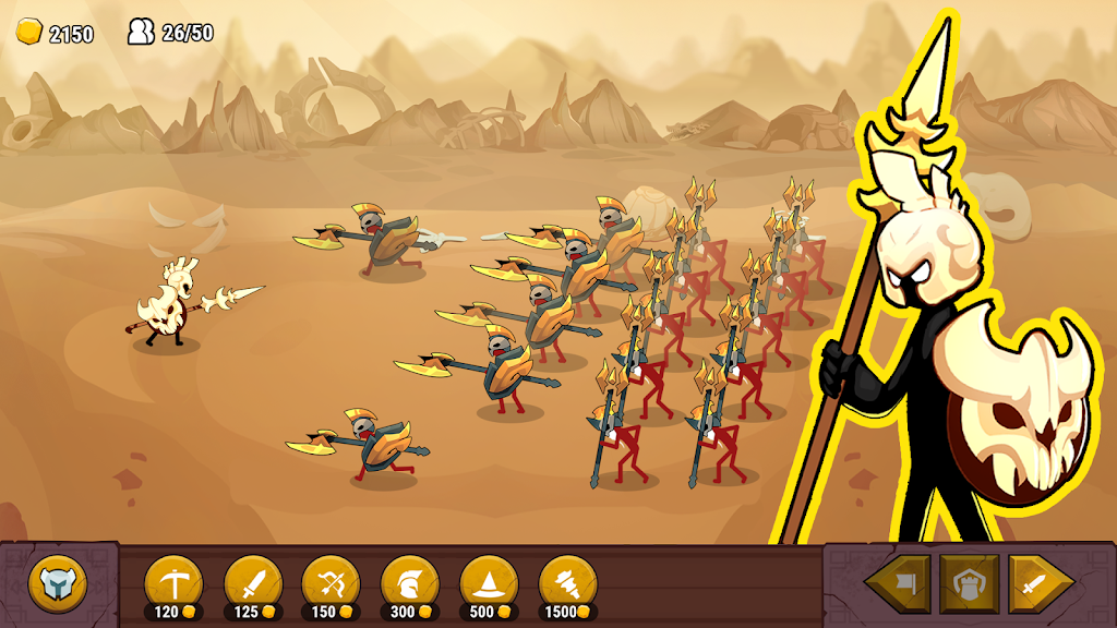 Stick Conquer v1.15.8 MOD APK (God Mod, Drop-Gold (Miner), No-ADS)