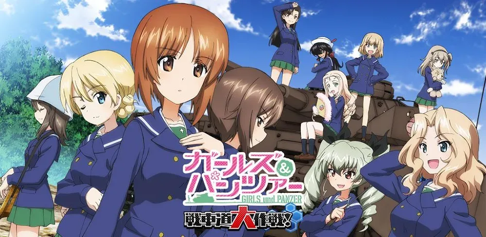 Girls Und Panzer JP v10.0.2 MOD APK (Menu, One Hit, High Defense)