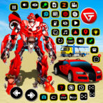 US Robot Transform Car Driving v1.0.8 MOD APK (Unlimited Money)