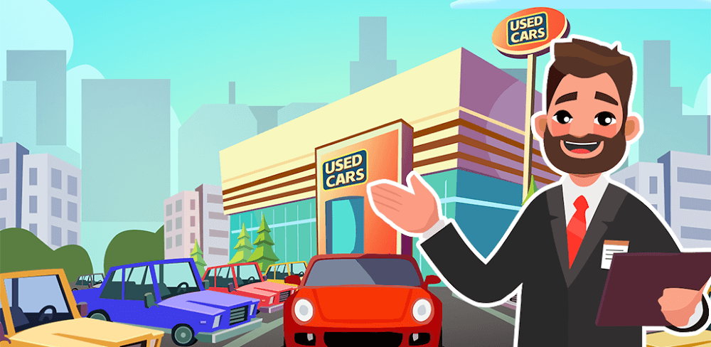 Used Car Dealer Tycoon MOD APK v1.9.932 (Unlimited Money)