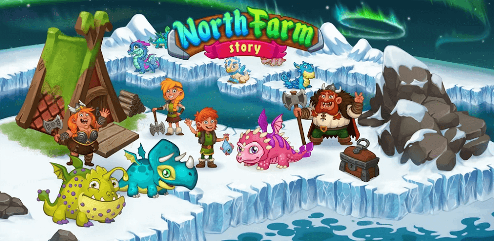 Vikings and Dragon Island Farm v1.68 MOD APK (Unlimited Money)