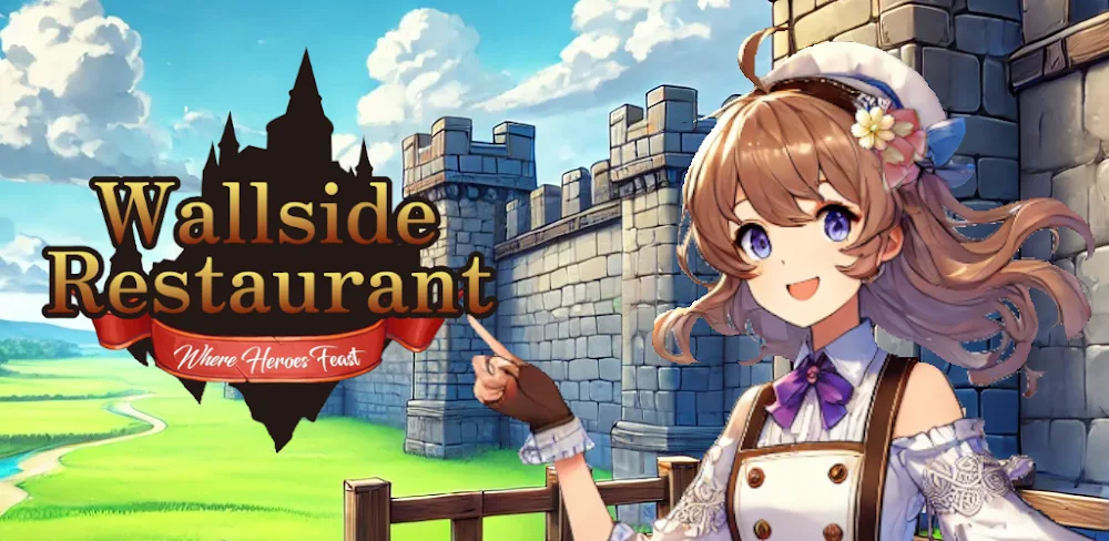 Wallside Restaurant: Idle RPG v1.0.14 MOD APK (Menu, God Mode, Gem Multiplier)