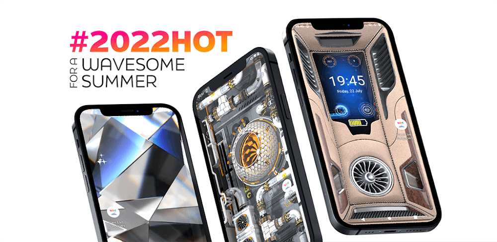 Wave Live Wallpapers Maker 3D v1.3.5-wsm MOD APK (Premium Unlocked)