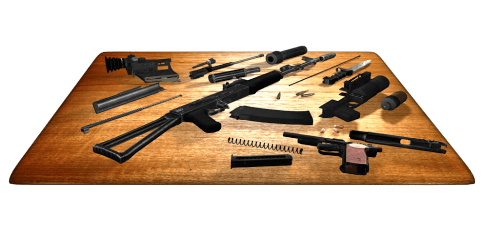 Weapon stripping v150.599 MOD APK (Free Reward)