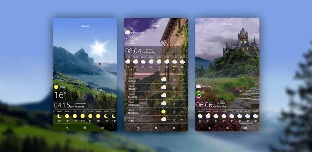 Weather Live Wallpapers v2.21.0 MOD APK (Premium Unlocked)