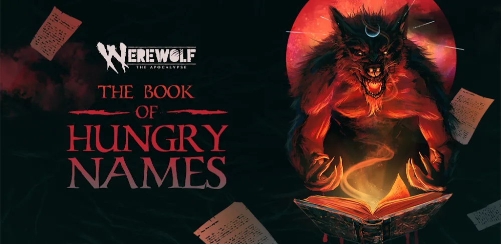 Werewolf: Book of Hungry Names v1.6.7 MOD APK (Unlocked Stories, No ADS, Boosted Stats)