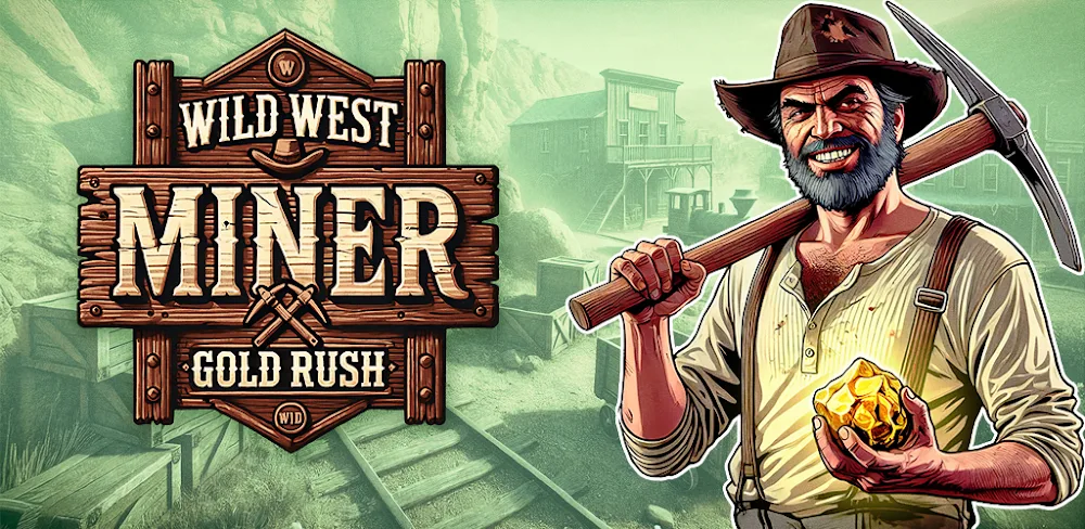Wild West Miner – Gold Rush v1.3.10 MOD APK (Unlimited Money)
