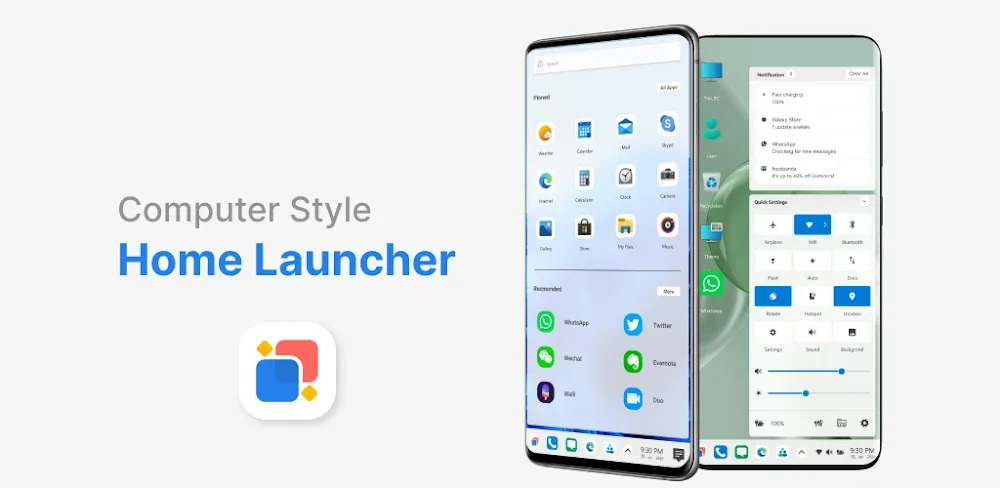 Win 12 Launcher v10.3 MOD APK (Premium Unlocked)