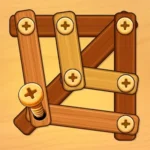 Wooden Screw: Nuts and Bolts v1.7.7 MOD APK (Unlimited Tickets, Gold, Remove Ads)