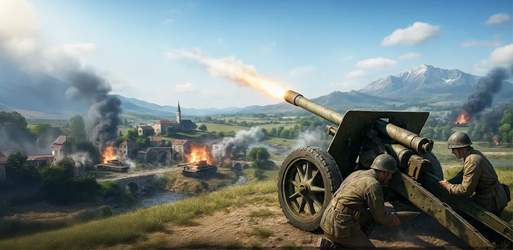 World of Artillery 2: Cannon v1.0.6.1.1 MOD APK (Menu, Unlimited All)