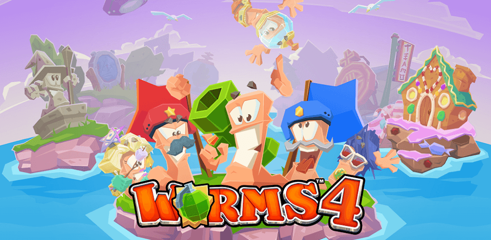 Worms 4 v2.0.6 MOD APK (Unlocked All Content)