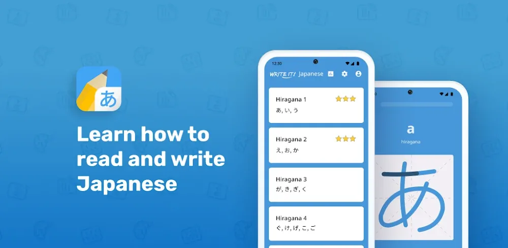 Write It! Japanese v4.5.16 MOD APK (Premium Unlocked)
