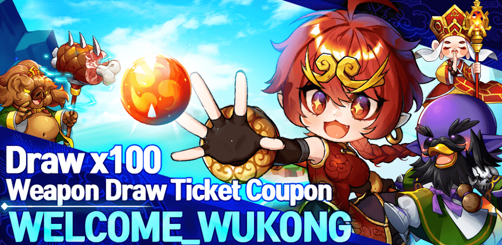 WuKong Legends Idle RPG v1.0.86 MOD APK (Damage, Attack, Movement Speed)