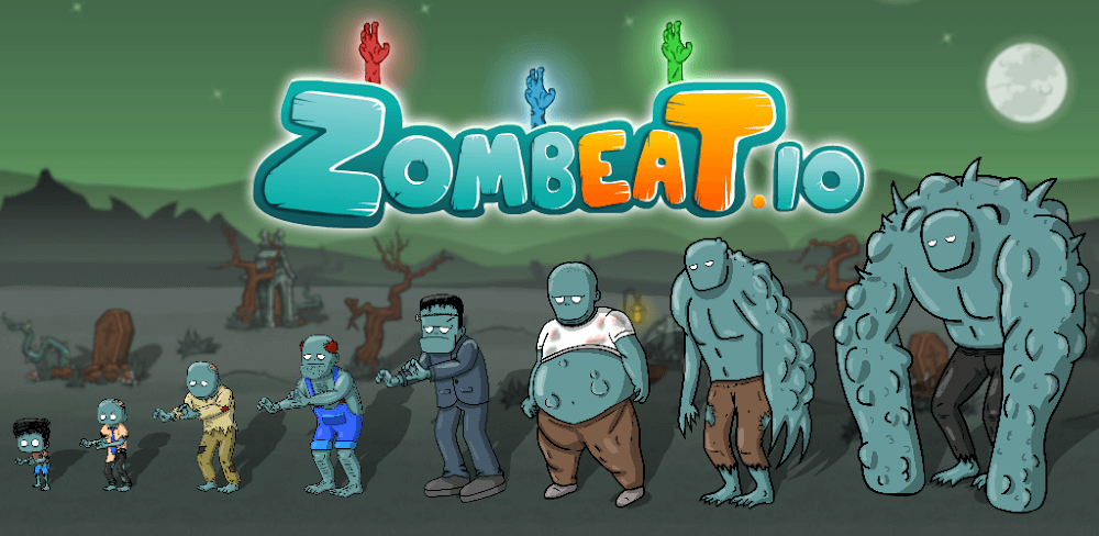 Zombeat.io v1.8.9 MOD APK (Make 1M Coins, Speed Movement kills/Score x10, No-ADS)
