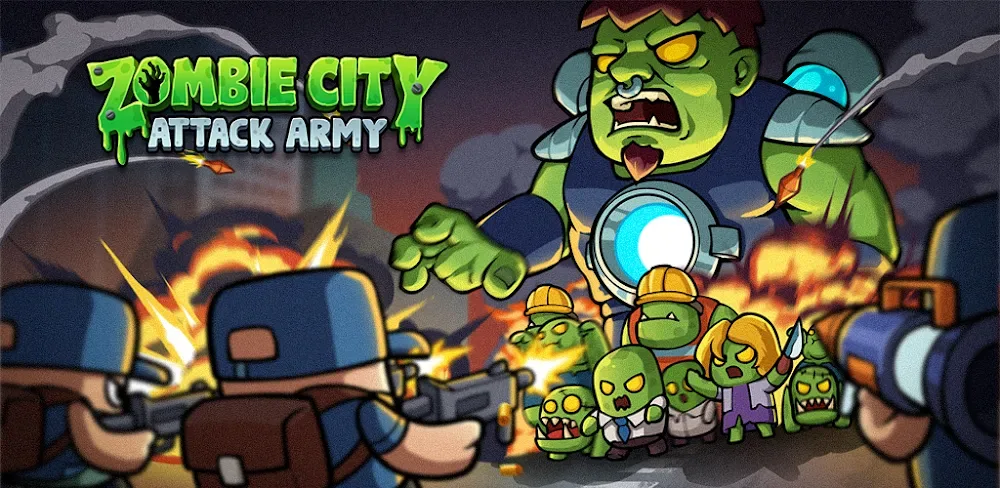Zombie City: Attack Army v1.0.4 MOD APK (Unlimited Gold, Gems)