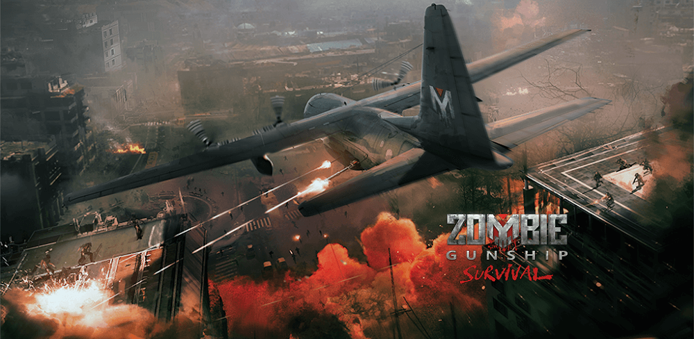 Zombie Gunship Survival v1.7.38 MOD APK (Unlimited Ammo, Dumb Enemies)