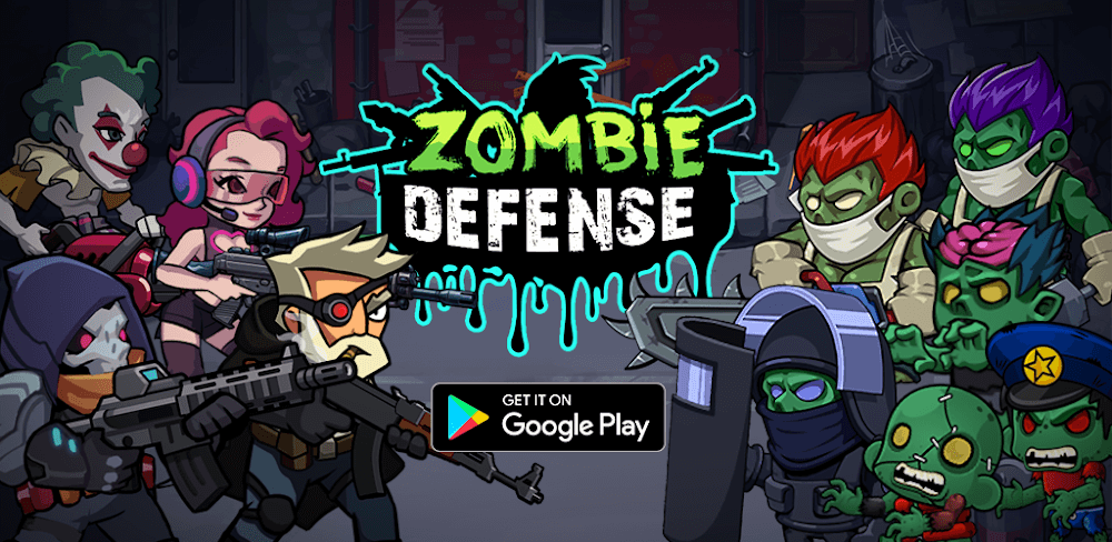 Zombie Survival: Idle Defense v1.3.6b1 MOD APK (One Hit, God Mode, Money)
