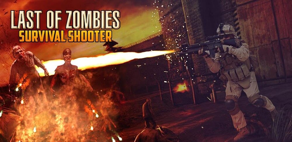 Last of Zombie: Real Survival Shooter 3D v1.2.0 MOD APK (God Mode, Dumb Enemy)