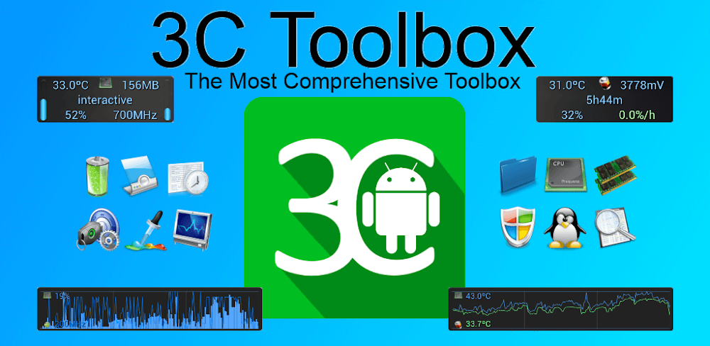 3C All-in-One Toolbox v3.1.6d MOD APK (Pro Unlocked)