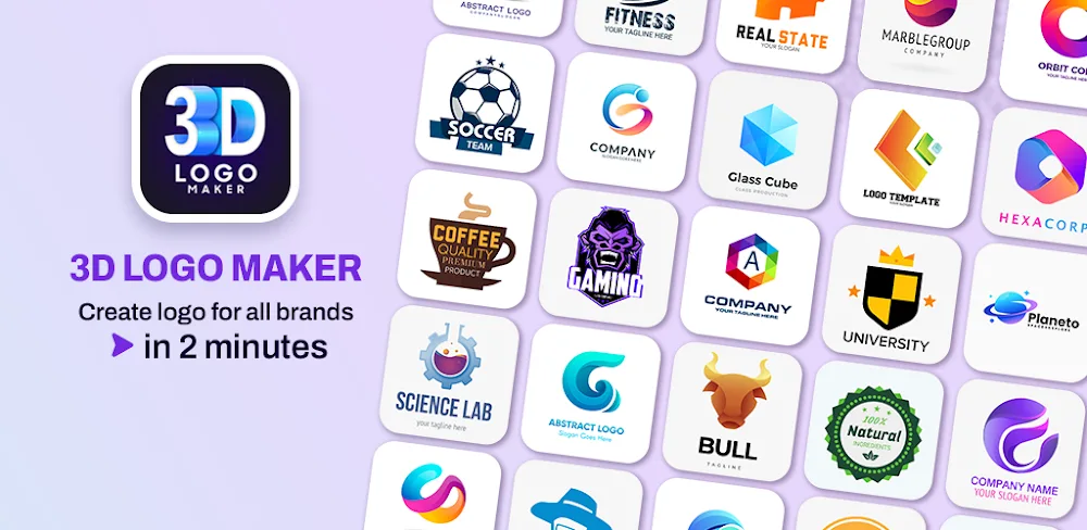 3D Logo Maker v1.10.12 MOD APK (Premium Unlocked)