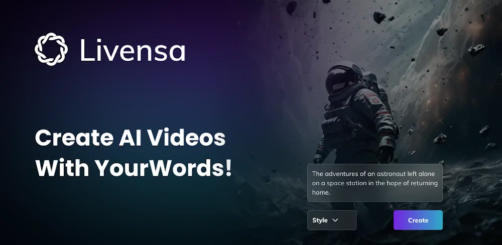 Livensa AI Effect Video Maker v10.8.0 MOD APK (Pro Unlocked)