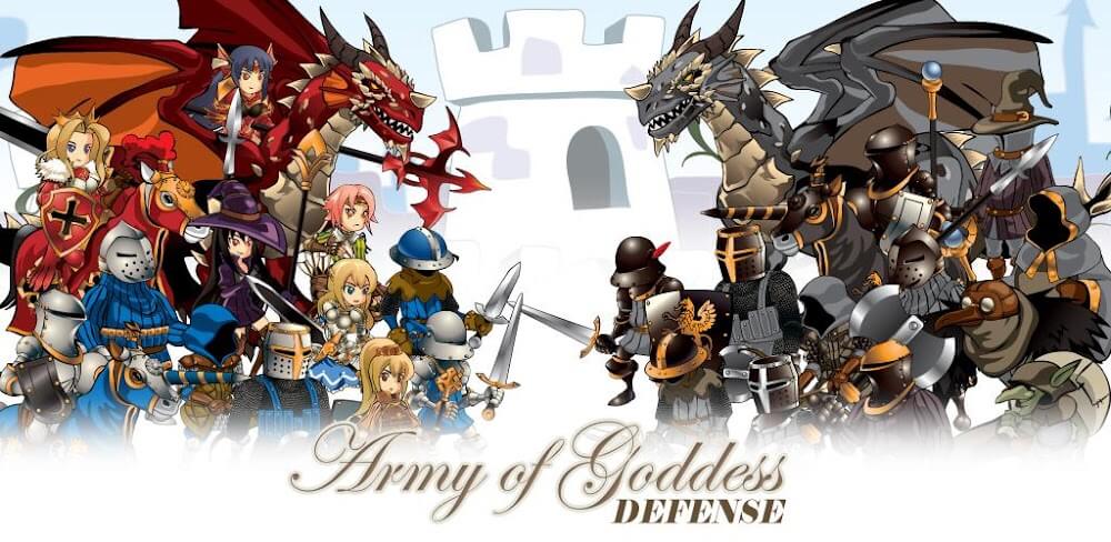 Army of Goddess Defense MOD APK v2.2.2 (God Mode, Unlimited Crystals)