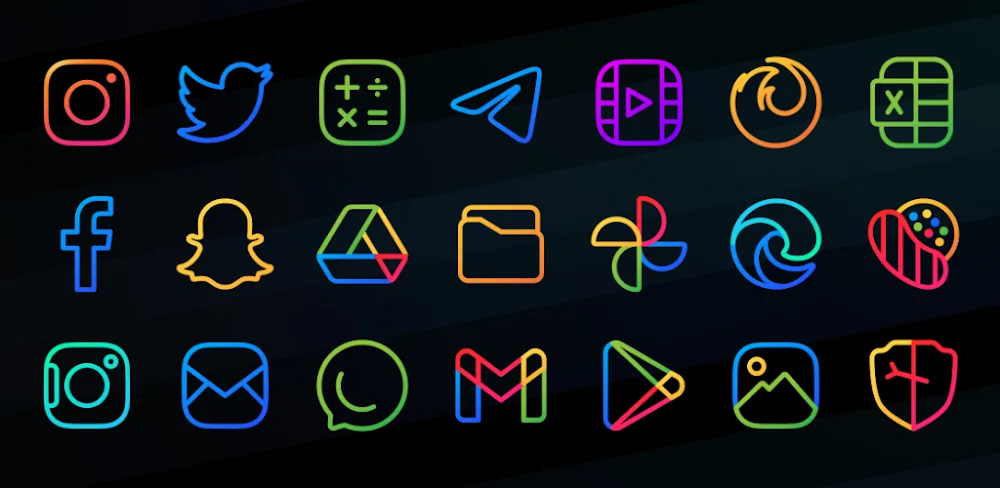 Caelus: linear icon pack v5.2.4 APK (Full Version)