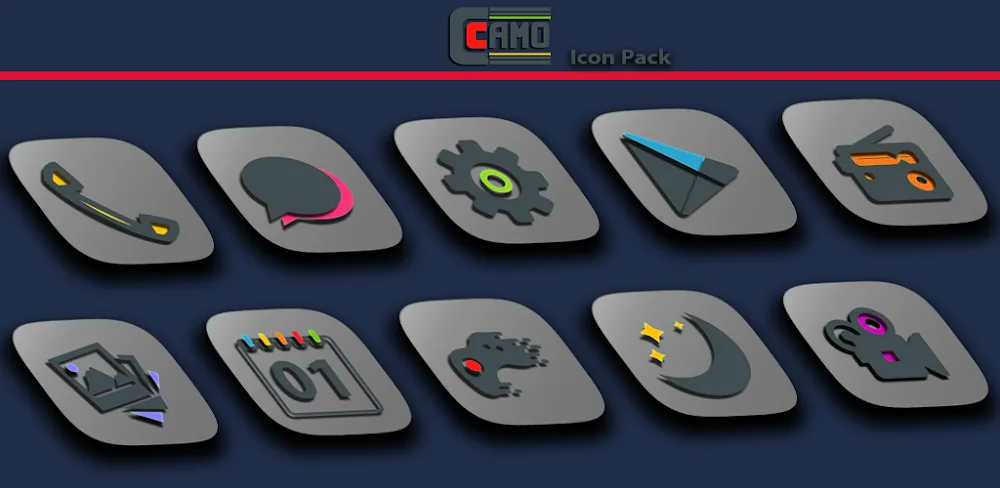 Camo Light Icon Pack v1.7.4 APK (Full Version)