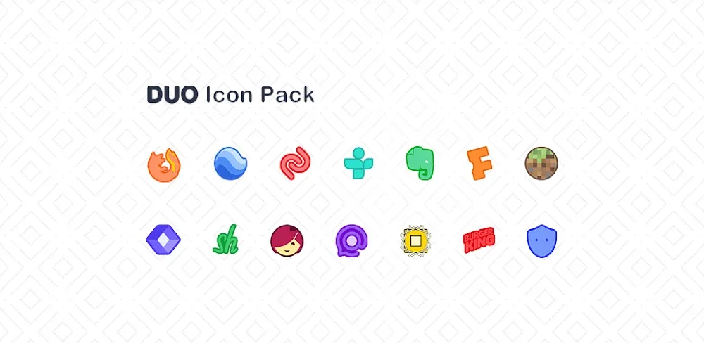 Duo Icon Pack v5.6.7 APK (Full Version)