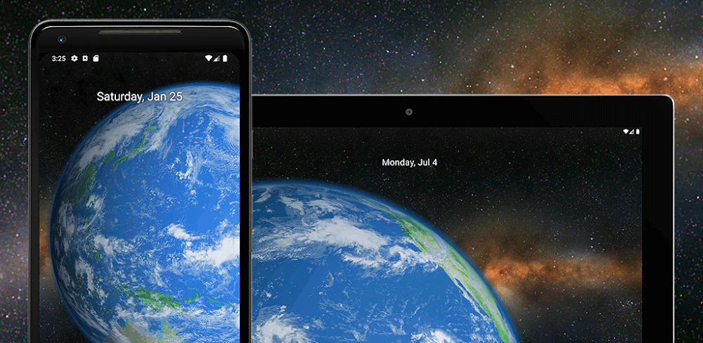 Earth 3D Live Wallpaper v2.2.4.5 MOD APK (Premium Unlocked)