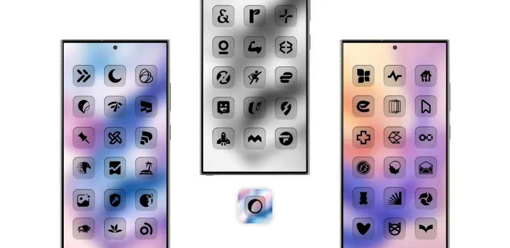 Eclipse Transparent Icon Pack v6.3 APK (Full Version)