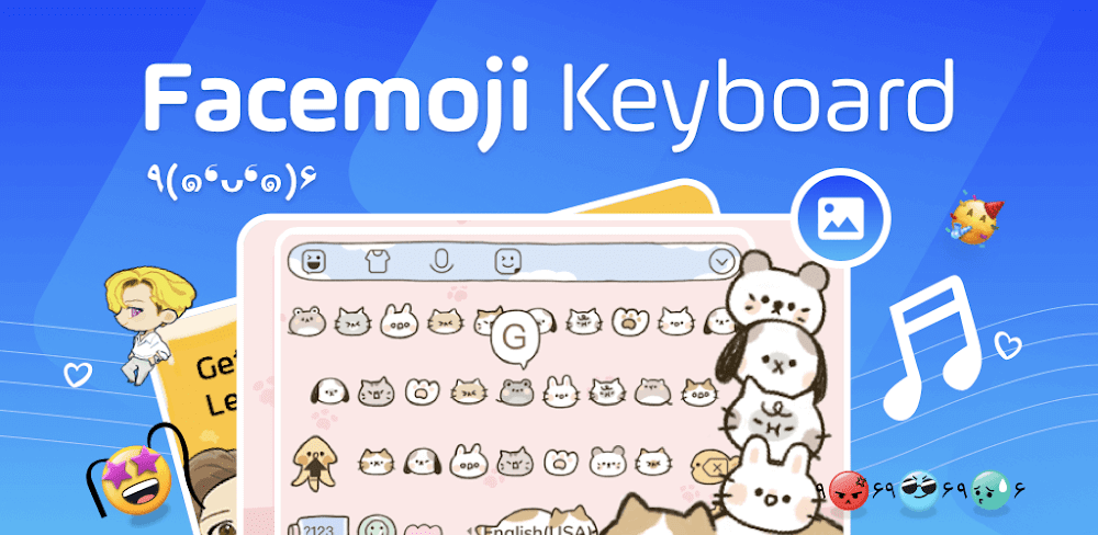 Facemoji Keyboard v3.6.3.1.1 MOD APK (Premium Unlocked)