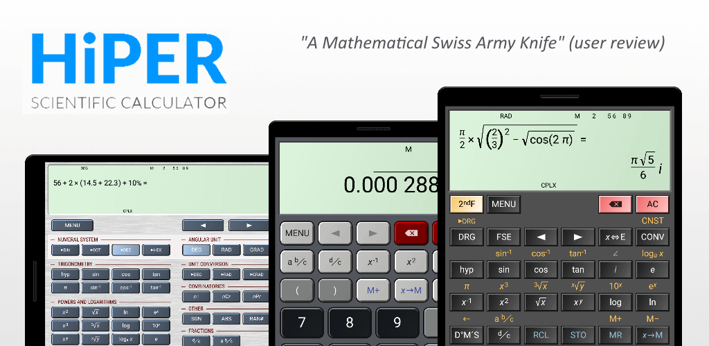HiPER Calc Pro v11.3.3 MOD APK (Premium Unlocked)