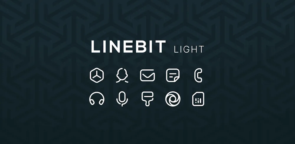 Linebit Light Icon Pack v1.8.7 MOD APK (Full Version)
