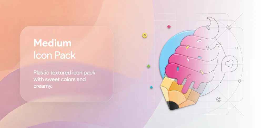 Medium Icon Pack v3.3.42 APK (Full Version)