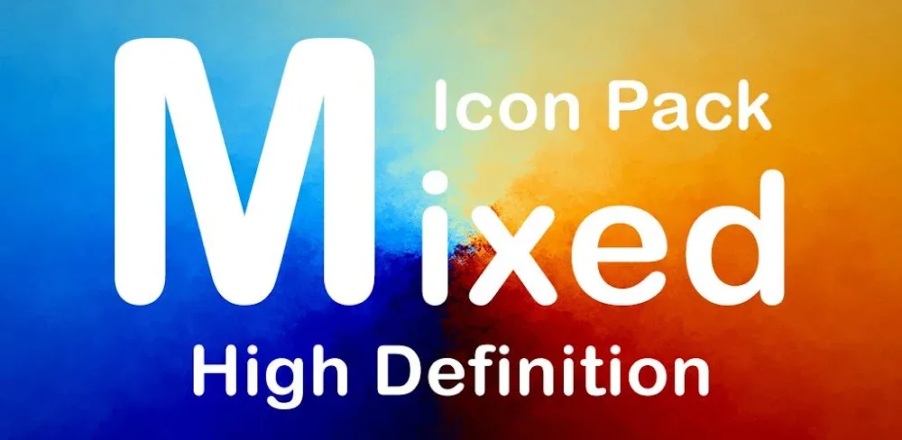 Mixed – Icon Pack v4.7 APK (Full Version)
