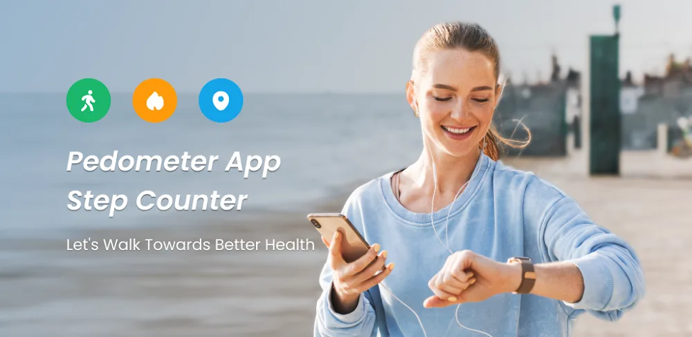 Pedometer StepGo v1.3.1 MOD APK (Premium Unlocked)