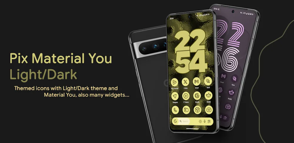 Pix Material You Light/Dark v5.5.0.Build APK (Full Version)