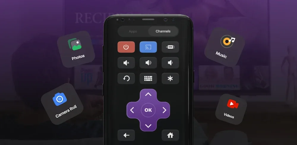 Rokie – Roku TV Remote Control v3.2.0 MOD APK (Premium Unlocked)