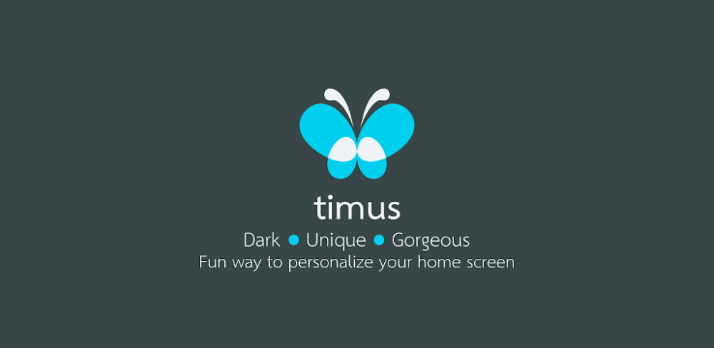 Timus: Squircle Dark Icon Pack v16.8 APK (Full Version)